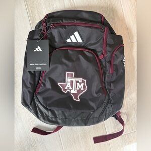 Adidas TEXAS A&M 5-Star Team 2 Backpack NWT